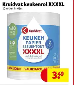 Kruidvat Kruidvat keukenrol XXXXL aanbieding