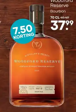 Mitra Woodford Reserve Bourbon | 70 CL aanbieding