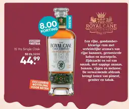 Mitra The Royal Cane 15 Yrs Single Cask | 50 CL aanbieding