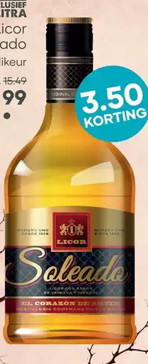 Mitra Licor Soleado Vanille | 70 CL aanbieding