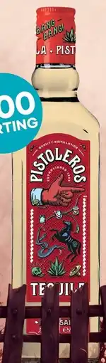 Mitra Pistoleros Reposado | 70 CL aanbieding