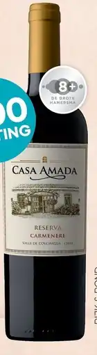 Mitra Casa Amada Carménère | 75 CL aanbieding