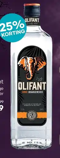 Mitra Olifant Jonge Graanjenever | 100 CL aanbieding