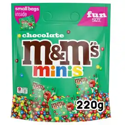 Jumbo M&M's Mini's 220g aanbieding