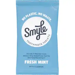 Jumbo Smyle Toothpaste Tablets Fresh Mint with Fluoride aanbieding