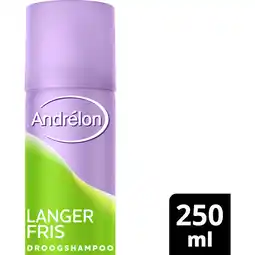 Jumbo Andrelon Langer Fris Droogshampoo 250 ML aanbieding