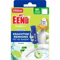 Jumbo WC Eend Fresh Discs Startpakket Lime Zest 36 ml aanbieding