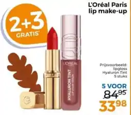 Trekpleister L'Oréal Paris lip make-up aanbieding