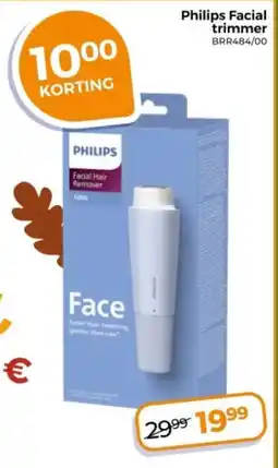 Trekpleister Philips Facial trimmer aanbieding