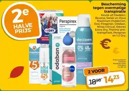 Trekpleister Bescherming tegen overmatige transpiratie aanbieding