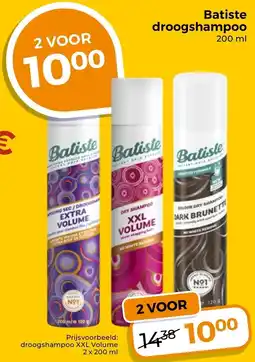 Trekpleister Batiste droogshampoo aanbieding