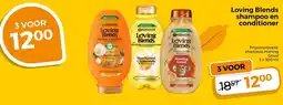 Trekpleister Garnier Loving Blends shampoo en conditioner aanbieding