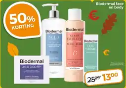Trekpleister Biodermal face en body aanbieding