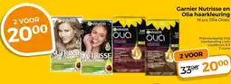 Trekpleister Garnier Nutrisse en Olia haarkleuring aanbieding