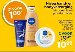 Trekpleister Nivea hand- en bodyverzorging aanbieding