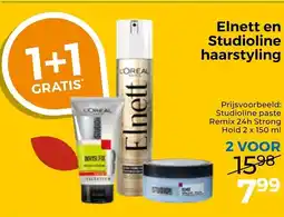 Trekpleister Elnett en Studioline haarstyling aanbieding