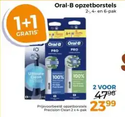 Trekpleister Oral-B opzetborstels aanbieding