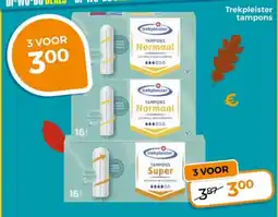 Trekpleister Trekpleister tampons aanbieding