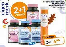Trekpleister Trekpleister vitamines, mineralen en supplementen aanbieding