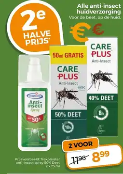 Trekpleister Care plus anti-insect aanbieding