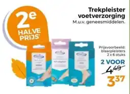 Trekpleister Trekpleister voetverzorging aanbieding