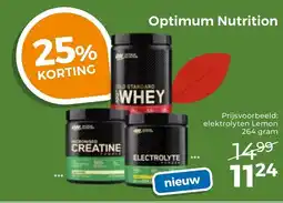 Trekpleister Optimum Nutrition aanbieding