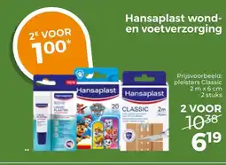Trekpleister Hansaplast wond en voetverzorging aanbieding