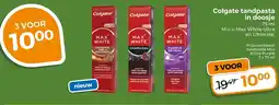 Trekpleister Colgate tandpasta in doosje aanbieding