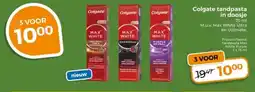 Trekpleister Colgate tandpasta in doosje aanbieding