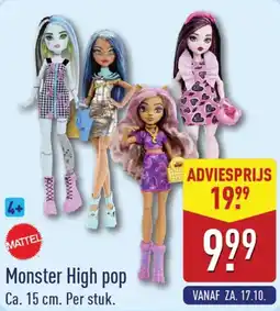 ALDI Monster High pop aanbieding