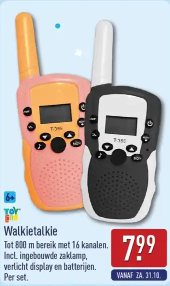 ALDI Walkietalkie aanbieding