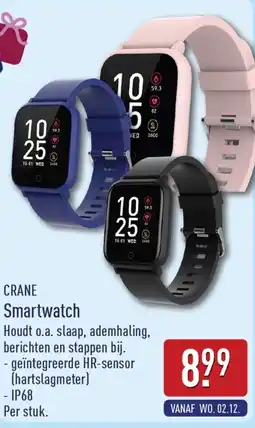 ALDI Crane smartwatch aanbieding