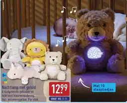 ALDI Nachtlamp met geluid aanbieding
