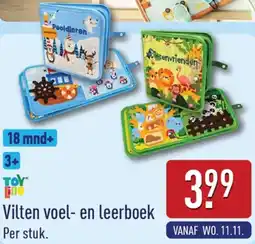 ALDI Vilten voel en leerboek aanbieding
