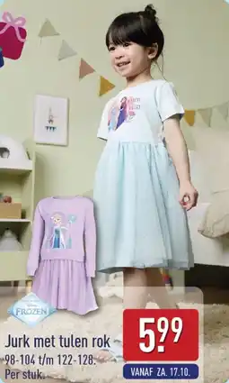 ALDI Jurk met tulen rok aanbieding
