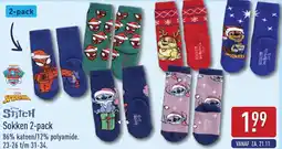 ALDI Spiderman stitch Sokken aanbieding