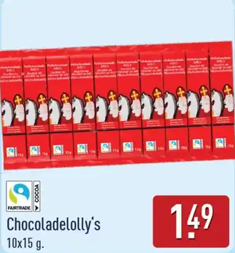 ALDI Chocoladelolly's aanbieding