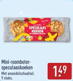 ALDI Mini roomboter speculaaskoeken aanbieding