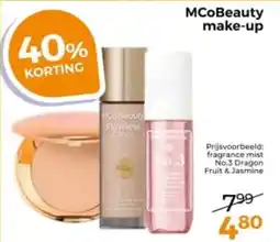 Trekpleister MCoBeauty make-up aanbieding