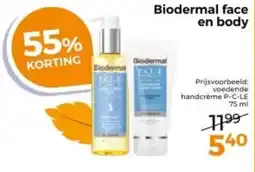 Trekpleister Biodermal face en body aanbieding