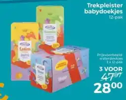 Trekpleister Trekpleister babydoekjes aanbieding