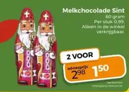 Trekpleister Melkchocolade Sint aanbieding