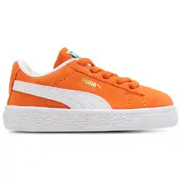 Foot Locker Puma Suede Babyschoenen - Oranje - Maat 24 - Suède aanbieding