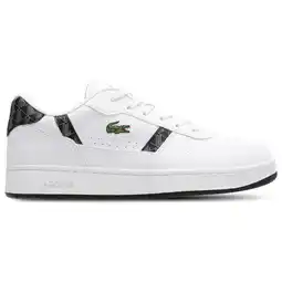 Foot Locker Lacoste T-clip Kindersneakers - Wit - Maat 37 - Leer aanbieding