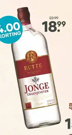 Mitra Rutte Jonge Graanjenever | 100 CL aanbieding