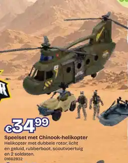 Dreamland Speelset met Chinook-helikopter aanbieding