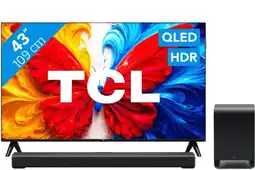 Coolblue TCL QLED 43 S5L (2026) + TCL S60K aanbieding