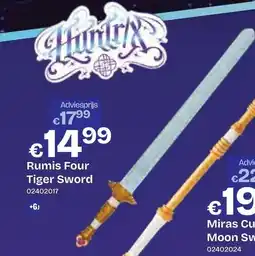 Dreamland Rumis Four Tiger Sword aanbieding
