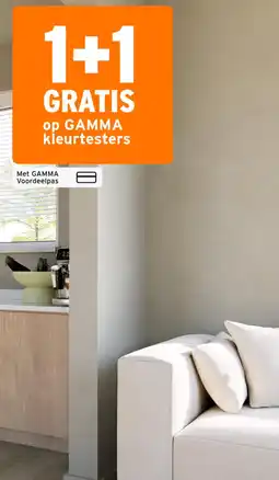 GAMMA gamma kleurtesters aanbieding