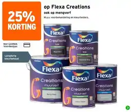 GAMMA Flexa Creations aanbieding